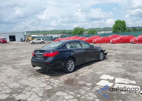 2017 Infiniti Q50 3.0T Premium из США, поврежденный, VIN JN1EV7AR9HM833459